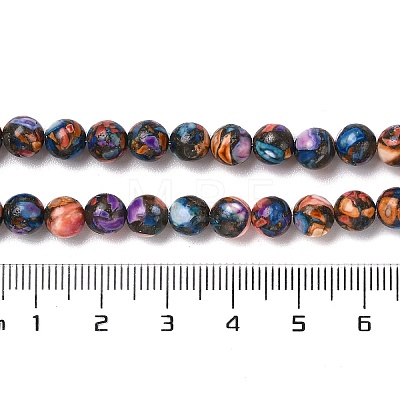 Natural Howlite Beads Strands G-Q017-C03-01-1
