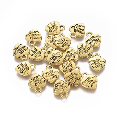 Tibetan Style Alloy Charms X-GLF0004Y-NF-1