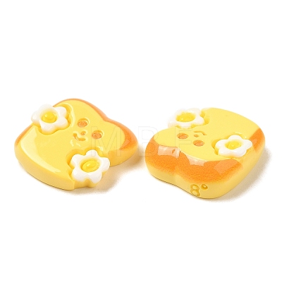 Opaque Resin Imitation Food Decoden Cabochons RESI-Z007-01E-1