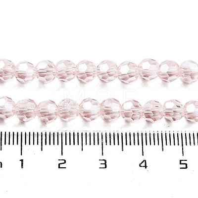 Electroplate Transparent Glass Beads Strands LS-EGLA-A035-T6mm-A20-1