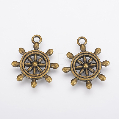 Tibetan Style Alloy Pendants LS-TIBEP-A122979-AB-FF-1