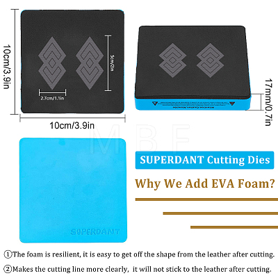 SUPERDANT 1Pc Wood Cutting Dies DIY-SD0001-93A-06-1