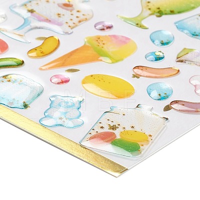 Epoxy Resin Sticker DIY-A017-05F-1