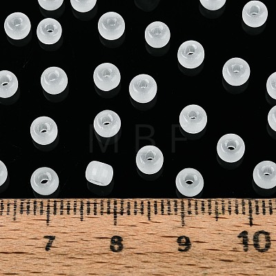 6/0 Transparent Inside Colours Glass Seed Beads SEED-N008-08V-1