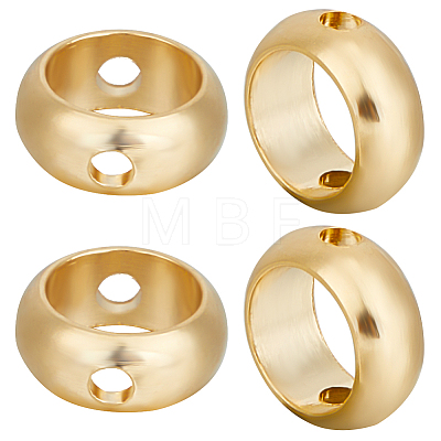 80Pcs Brass Beads Frames KK-CN0002-57-1