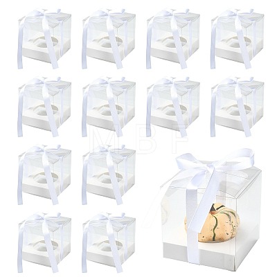 Square PET & Paper Bakery Box CON-FZC0002-004B-1