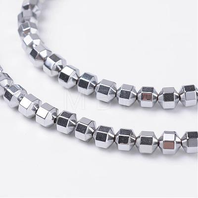 Non-Magnetic Synthetic Hematite Beads Strands G-D800-12-1