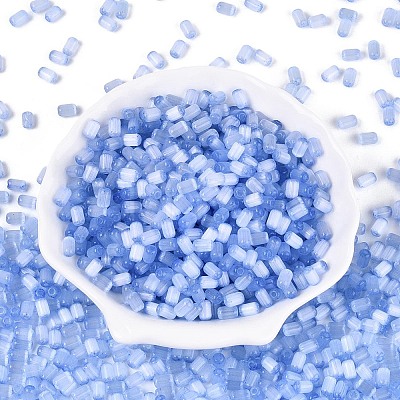Drawbench Style Glass Seed Beads SEED-N008-10I-1