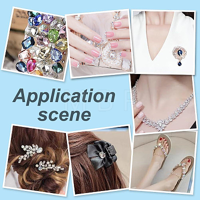 4 Sets Acrylic Cabochons MACR-HY0001-22-1
