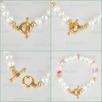120Pcs Tibetan Style Alloy Toggle Clasps FIND-SP0001-21AG-1