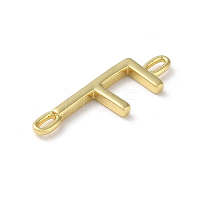 Rack Plating Brass Connector Charms KK-P245-07G-F-1