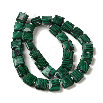 Synthetic Malachite Beads Strands G-L596-A02-01-1