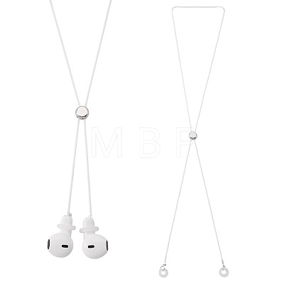 2Pcs Polyester Earphone Cord Straps HJEW-TAC0168-1