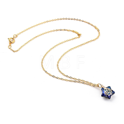 Electroplate Star Glass Jewelry Sets SJEW-JS01120-02-1