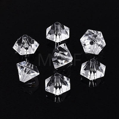Transparent Acrylic Beads TACR-ZX019-14-1