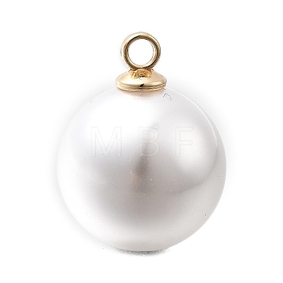 ABS Plastic Imitation Pearl Pendants FIND-H052-01H-04KCG-1