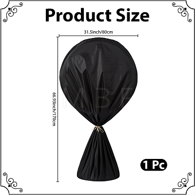 1Pc 210D Oxford Cloth Floor-standing Fan Cover AJEW-CN0007-13-1
