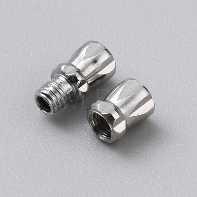 Column Brass Screw Clasps FIND-WH0518-97A-1