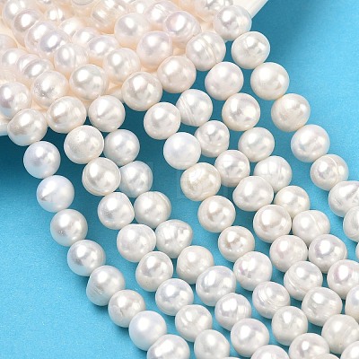 Natural Cultured Freshwater Pearl Beads Strands PEAR-L034-12A-1