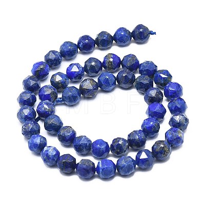 Natural Lapis Lazuli Beads Strands G-F715-006-1