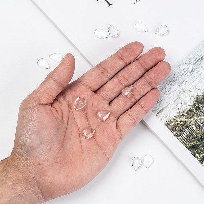 Transparent teardrop LS-X-GGLA-R024-14x10-1