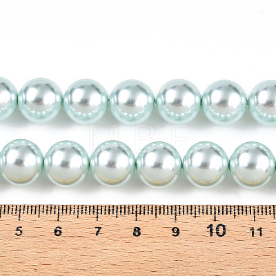 Glass Pearl Beads Strands HY-G002-01F-12-1