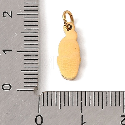 304 Stainless Steel with Enamel Pendants SA-CBAAF93-G06-1