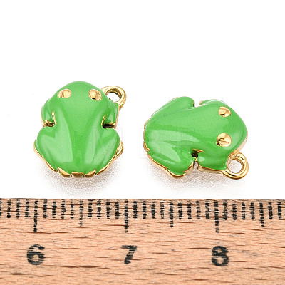 304 Stainless Steel Enamel Pendants STAS-T068-21-1