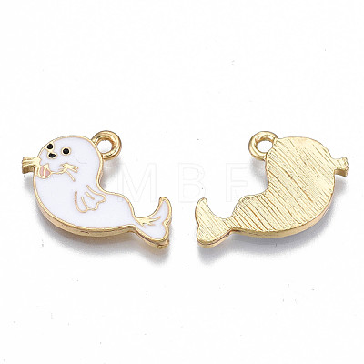 Alloy Enamel Pendants PALLOY-N170-028C-NR-1