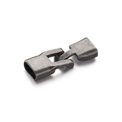 Alloy Snap Lock Clasps PALLOY-TAC0009-24AS-1