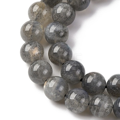 Natural Labradorite Beads Strands G-H326-01-8mm-1