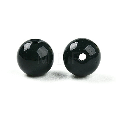 Opaque Solid Color Glass Beads GLAA-N007-10mm-A05-1