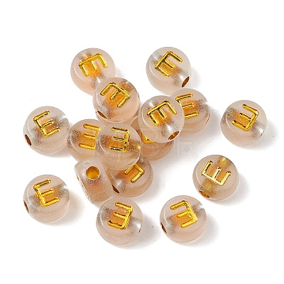 Luminous Transparent Acrylic Beads OACR-P037-01B-E-1