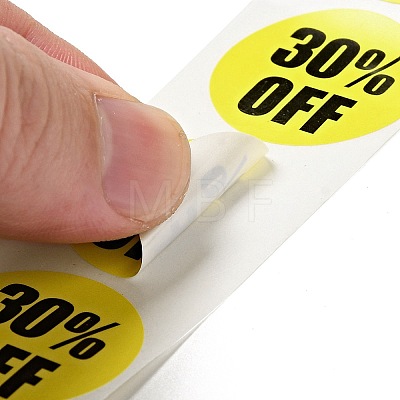 30% Off Discount Round Dot Roll Stickers DIY-D078-03-1