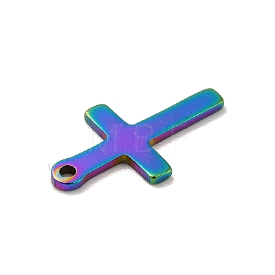 Ion Plating(IP) 201 Stainless Steel Pendants STAS-E176-02M-1