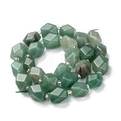 Natural Green Aventurine Beads Strands G-C182-11-1