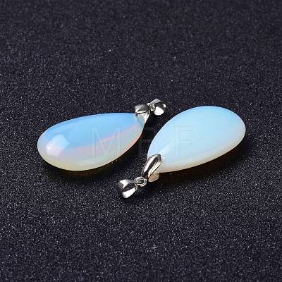 Synthetic Opalite Pendants G-D084-01P-A05-1