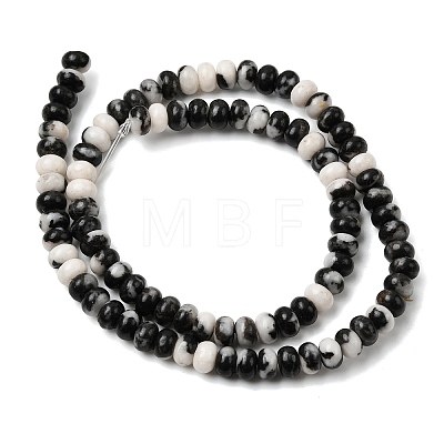 Natural Zebra Jasper Beads Strands G-A280-A22-01-1