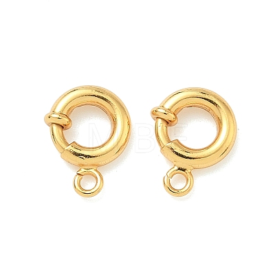 Brass Spring Ring Clasps KK-H532-24A-G-1