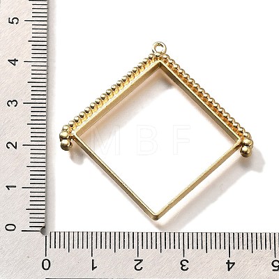 Alloy Open Back Bezel Pendants PALLOY-I223-08LG-1