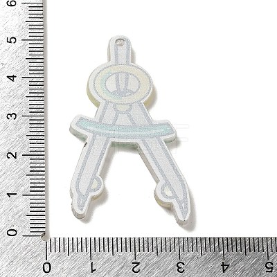 Study Theme Acrylic Pendants OACR-R270-02L-1