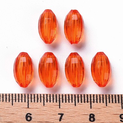 Transparent Acrylic Beads TACR-S154-30B-726-1