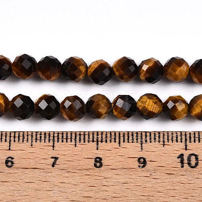 Natural Tiger Eye Beads Strands G-S345-6mm-22-1