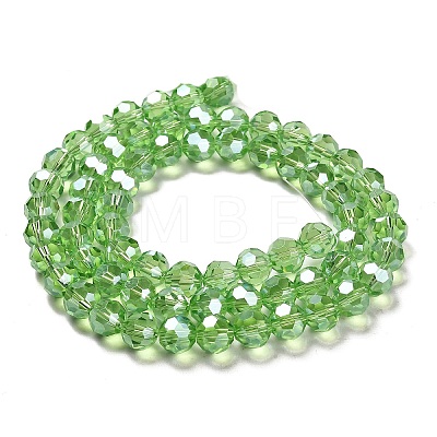 Transparent Glass Beads EGLA-A035-T10mm-B09-1