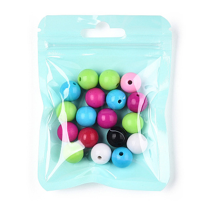 Macaron Color Plastic Yin-yang Zip Lock Bags OPP-N001-01A-02-1