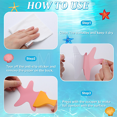 Gorgecraft 20Pcs PEVA Bathtub Non-Slip Stickers FIND-GF0008-92-1