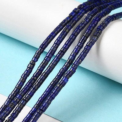 Natural Lapis Lazuli Dyed Beads Strands G-E612-A06-1