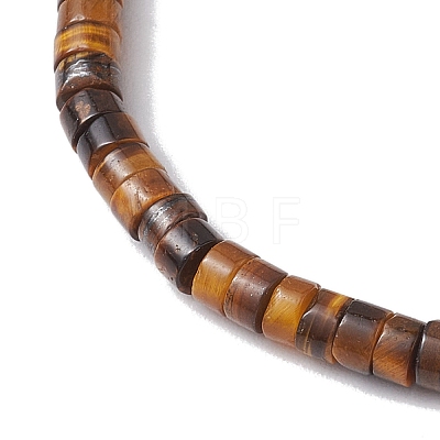 Natural Tiger Eye and Pearl Beads Btacelets BJEW-JB10681-03-1