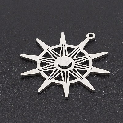 Non-Tarnish 201 Stainless Steel Pendants STAS-S105-LA232-1