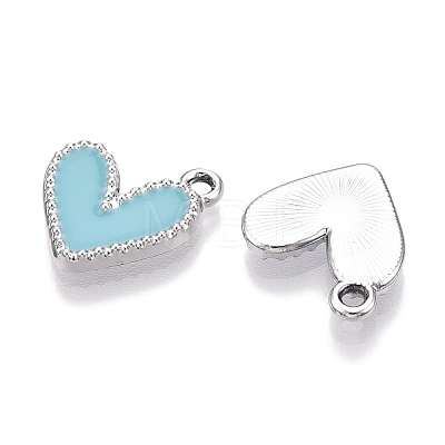 Rack Plating Alloy Enamel Charms LS-ENAM-N056-343P-E-1